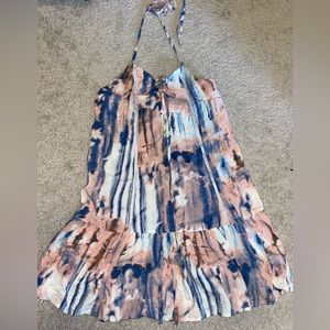 Shein Multi Color Halter Dress